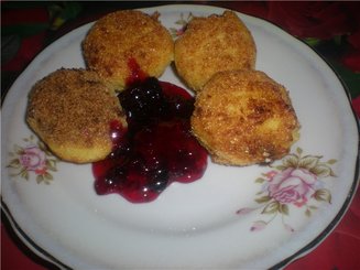 Сырники с кукурузной мукой
