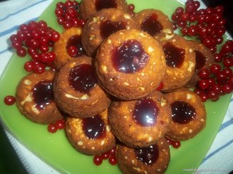 Творожные кексы с курагой