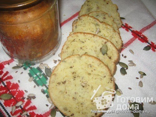 Творожно-зерновые булочки (выпечка в банке)