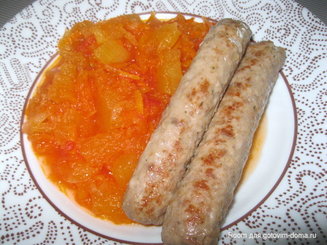 Чевапчичи от мамы (Чесночные мясные котлеты)