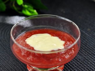 Десертный соус из ревеня