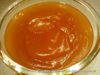 Яблочное повидло с корицей