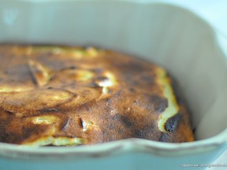 Творожная запеканка с кукурузной мукой