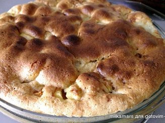Шарлотка по маминому рецепту