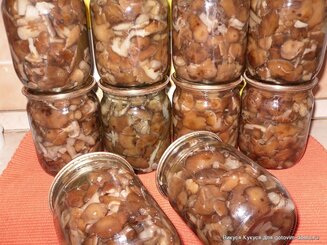 Маринованные грибы на зиму