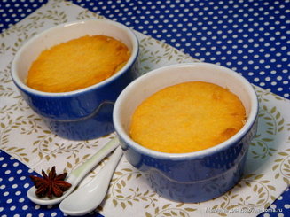 Творожная запеканка с тыквой и яблоками