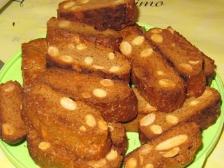 Кантуччи/Кантуччини с эспрессо и марципаном