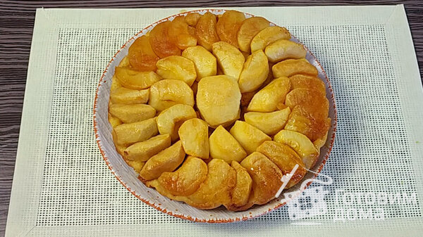 Французский яблочный пирог Тарт Татен фото к рецепту 7
