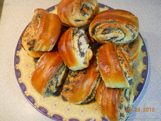 Булочки с маком и "ИЗЮМинкой"