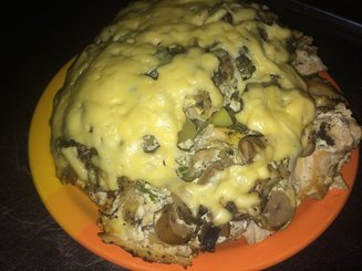 Запеканка из курицы с картофелем