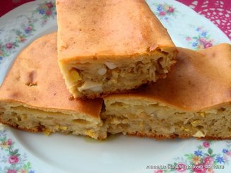 Капустный пирог для ленивых