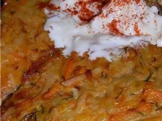 Нежная картофельная запеканка