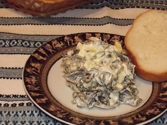 Салат из морской капусты