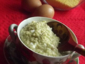 Пшёная каша с мясом (Шонгарям)