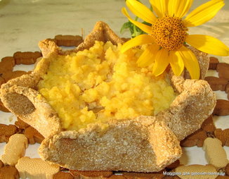 Калитки с пшенной кашей и абрикосами