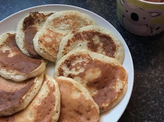 Творожные блинчики по-деревенски