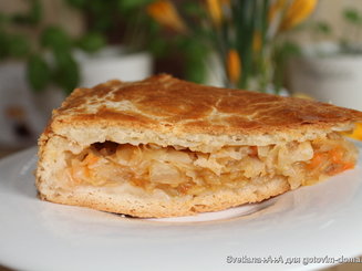 Пирог с капустой