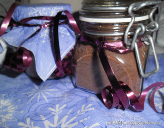 Горячий шоколад "в Подарок" - заготовка полуфабрикат