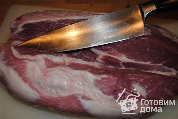 Жаркое из свиной шейки в винном соусе фото к рецепту 4