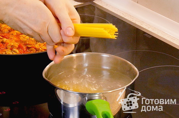 Томатно-имбирная паста: ещё один вкуснейший вариант приготовления макарон фото к рецепту 13