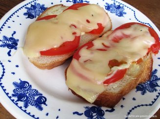 Потапцы с помидорами