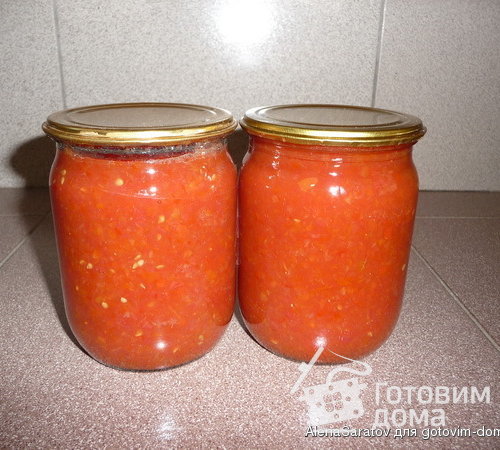 Томатная заправка для борща (щей и пиццы)
