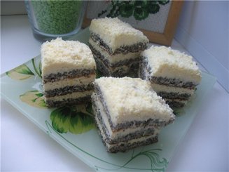 Маковый торт "Царица Эстер"