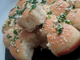Пампушки чесночные