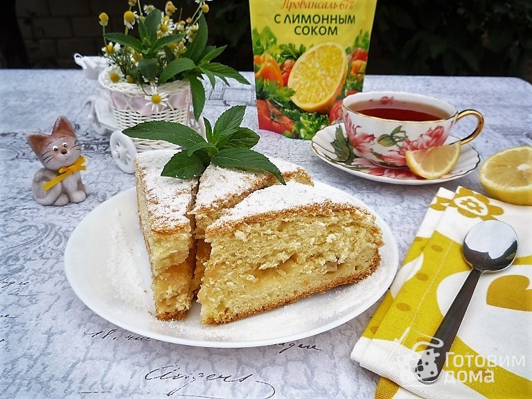 Кухня наизнанку лимонный пирог