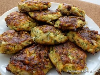 Драники из цуккини с сыром