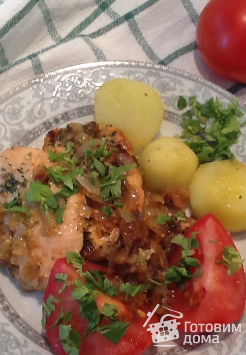 Мятная куриная грудка