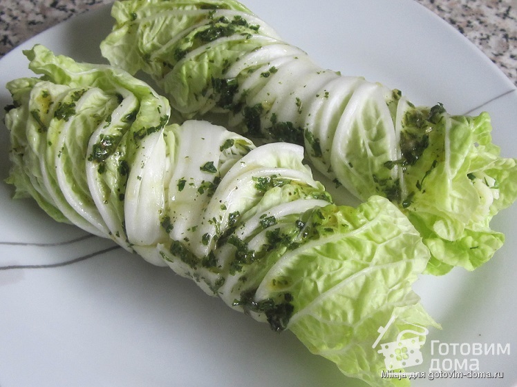 Рулетики из пекинской капусты, пошаговый рецепт с фотографиями – Авторская кухня: Закуски. «Еда»