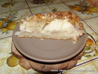 Пирог "Яблочная мозаика"
