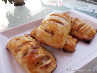 "Кармашки" с яблоками