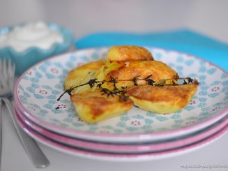 Картофель, запеченный с тимьяном