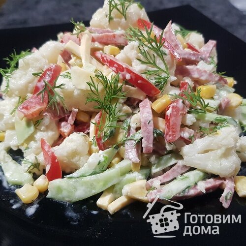 Салат из цветной капусты