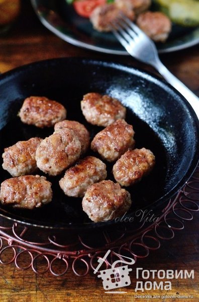 Frikadeller - Датские фрикадельки фото к рецепту 1