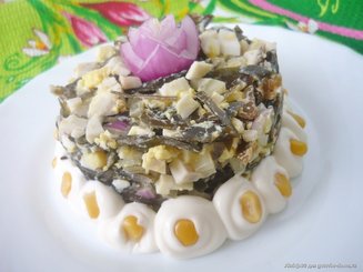 Салат из морской капусты