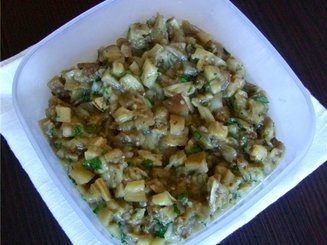 Мэлидзаносалата - салат из баклажанов