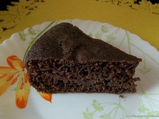Быстрый шоколадный манник (кекс)