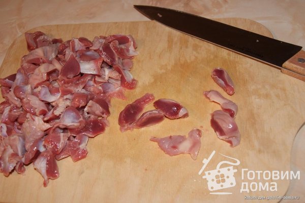 Нежные куриные желудки фото к рецепту 2