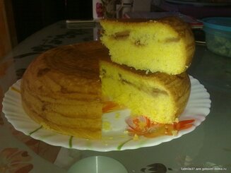 Шарлотка в мультиварке