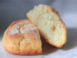 "Улитки творожные" с яблоками и корицей