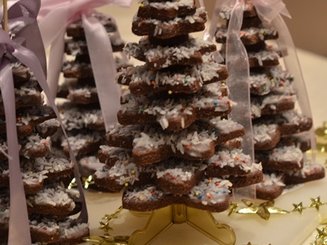 Ароматное печенье "Шоколадные звездочки"