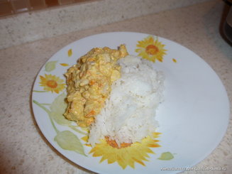 Курочка в сырном соусе