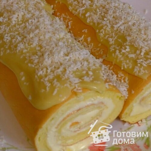 Бисквитный рулет