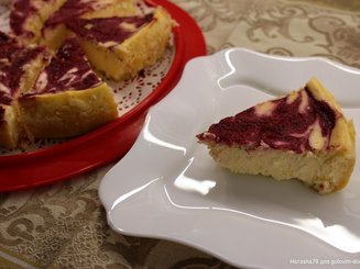 Полосатый чизкейк