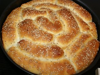 Хлеб с пармезаном и итальянскими травами