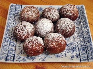 Творожные пончики