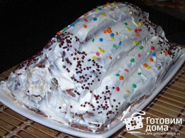 Блинный торт Горка фото к рецепту 4